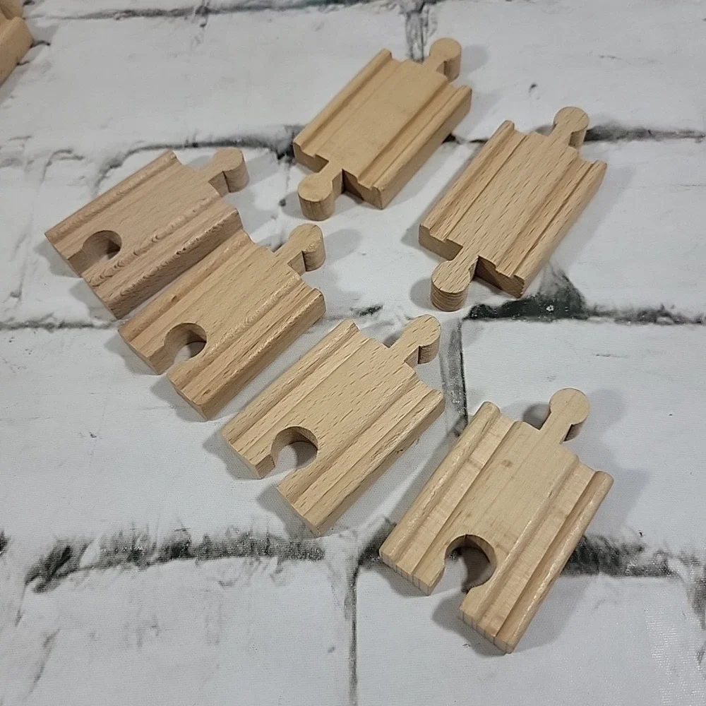 Battat Wild Ridge Brio Compatible Wooden‎ Train Track Parts Pieces Lot